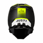 JUST1 J22 Adult Carbon MX Helmet - Adrenaline Yellow
