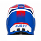 JUST1 J22 Adult Carbon MX Helmet - Adrenaline Red Blue