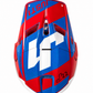 JUST1 J22 Adult Carbon MX Helmet - Adrenaline Red Blue