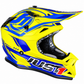 Just1 J32 Pro X-Small Adult MX Helmet - Rave Blue / Yellow