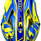 Just1 J32 Pro X-Small Adult MX Helmet - Rave Blue / Yellow