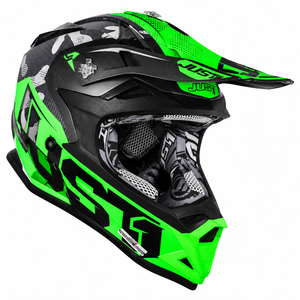 Just1 J32 Youth Large MX Helmet - Swat Camo Green