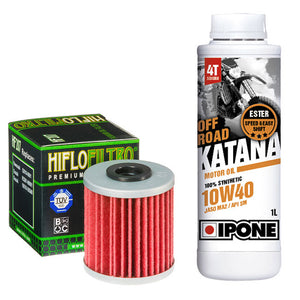 Ipone Kawasaki Oil Change Kit - KXF