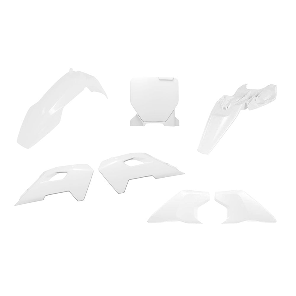 PLASTICS KIT RTECH 6 PIECE WHITE HUSQVARNA TC50 24-25