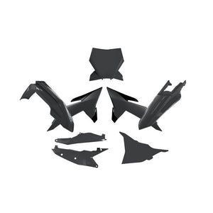 PLASTICS KIT RTECH 6 PIECE BLACK KTM SX SXF