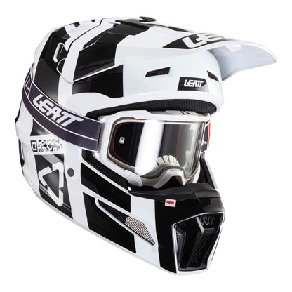 Leatt 2024 3.5 Helmet & Goggle Kit - Black / White