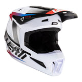 Leatt 2024 2.5 Moto Helmet - Black / White