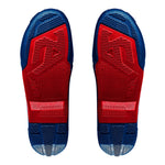 Leatt 4.5/5.5 Boot Outer Sole - Blue / Red [Pair]