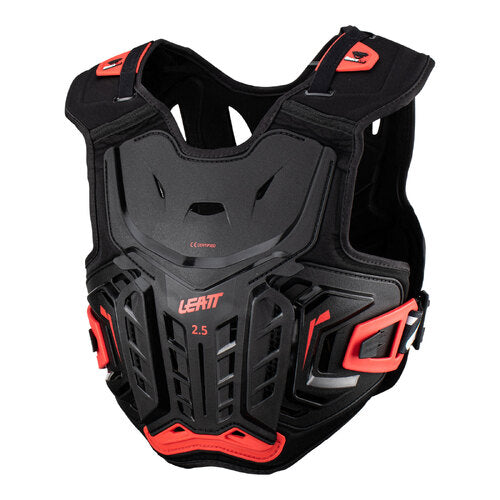 Leatt Junior Large / XL 2.5 Chest Protector - Black / Red