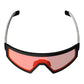 Leatt MadViz One Sunglasses - Black / White Iriz Red 15 VLT
