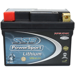 SSB LFP-BR98 Lithium Ultralite Motorcycle Battery