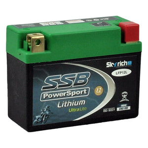 SSB LFP12L Lithium Ultralite Motorcycle Battery