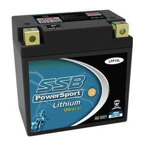 SSB LFP13L Lithium Ultralite Motorcycle Battery