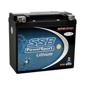 SSB LH20L-BS Lithium Ultralite Motorcycle Battery - YTX20LBS