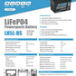 SSB LH5L-BS Lithium Ultralite Motorcycle Battery - YTX5LBS