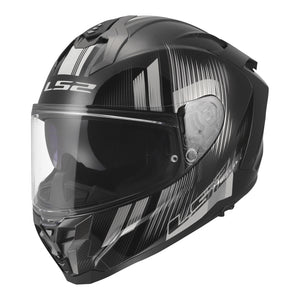 LS2 FF817 Challenger II Nitro Helmet - Black / Grey