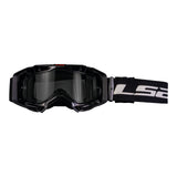 LS2 Aura Goggle - Black with Clear Lens