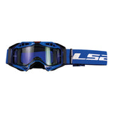 LS2 Aura Goggle - Blue with Clear Lens
