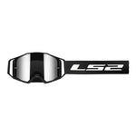 LS2 Netic Goggle - Black with Iridium Visor