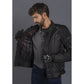 LS2 Sepang Men's Jacket - Black / Dark Grey