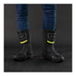 LS2 Goby Men's Waterproof Boots - Black / Hi-Vis Yellow