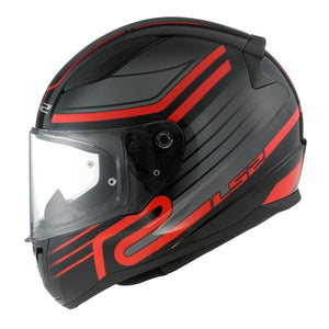 LS2 Medium - Rapid 2 Helmet - Circuit - Black Red