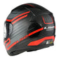 LS2 Large - Rapid 2 Helmet - Circuit - Black Red