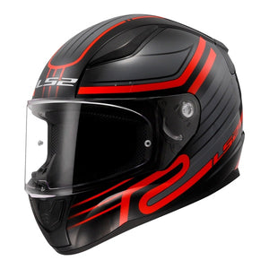 LS2 Medium - Rapid 2 Helmet - Circuit - Black Red