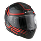 LS2 Large - Rapid 2 Helmet - Circuit - Black Red