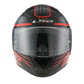LS2 Large - Rapid 2 Helmet - Circuit - Black Red