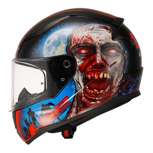 LS2 Large - Rapid 2 Helmet - Zombie