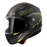 LS2 FF353 Rapid II Helmet Rokku - Matte Black / Hi-Vis Yellow