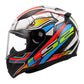 LS2 FF353 Rapid II XDron - White / Hi-Vis Orange / Blue