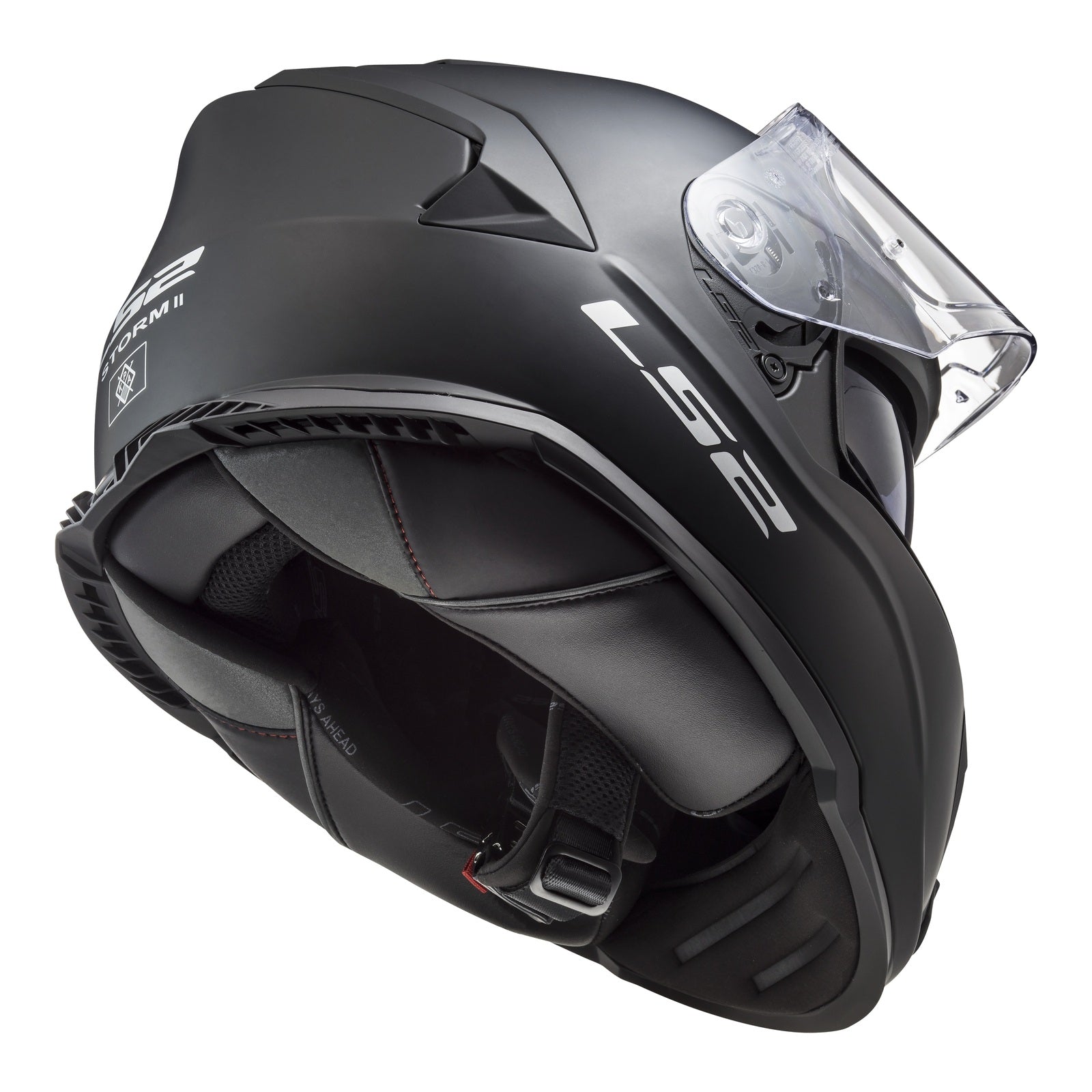 LS2 FF800 Storm II Full Face Helmet - Matt Black