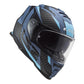 LS2 FF800 Storm II Racer Helmets - Matte Blue 06