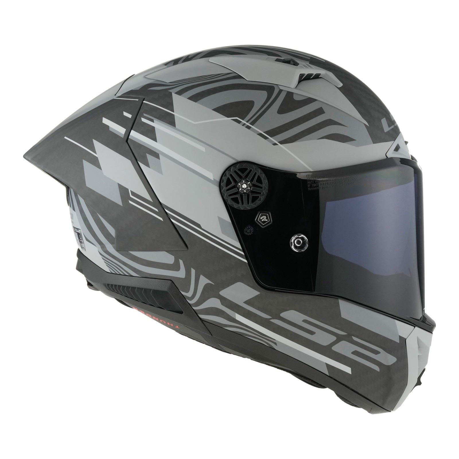LS2 FF805 Thunder GP Aero Helmet - Polar