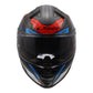 LS2 FF811 Vector II Carbon Savage Helmets - White / Blue / Red
