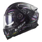 LS2 FF811 Vector II Tropical Helmet - Black / White