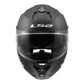LS2 FF817 Challenger II Solid Helmet - Matte Black