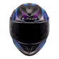 LS2 FF818 Storm III Kaos Helmet - Black / Purple
