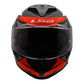 LS2 FF818 Storm III Komai Helmet - Black / Red