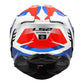 LS2 FF818 Storm III Komai Helmet - White / Blue / Red