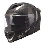 LS2 FF818 Storm III Sporty Helmet - Black / Grey