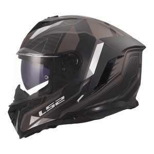 LS2 FF818 Storm III Sporty Helmet - Black / Grey
