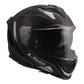 LS2 FF818 Storm III Sporty Helmet - Black / Grey