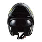 LS2 FF902 Scope Skid Helmet - Black / Hi-Vis Yellow