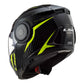 LS2 FF902 Scope Skid Helmet - Black / Hi-Vis Yellow