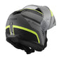 LS2 FF908 Strobe II Monza Flip Front Helmets - Matte Black / Hi-Vis Yellow 06