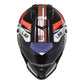 LS2 MX436 Pioneer Evo Adventurer Helmet - Black / White