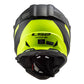 LS2 MX436 Pioneer Evo Router Helmet - Matte Black / Hi-Vis Yellow